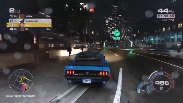 Need For Speed: Unbound "Inner City Circuit" Race in the Ford Mustang Boss 302 смотреть онлайн