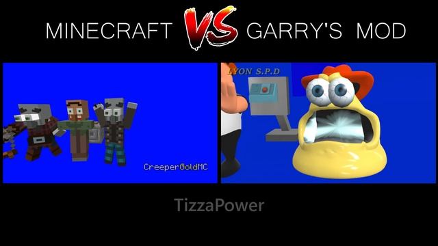 Pizza Tower Meme MINECRAFT vs GARRY'S MOD смотреть онлайн