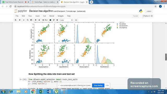 Decision Tree Algorithm Prediction and Visualization. смотреть онлайн