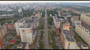 Над Нововятским районом. Аэросъемка