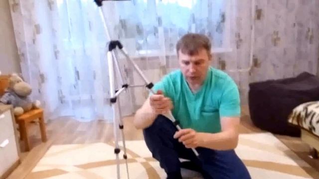Распаковка и обзор на штатив. Посылка из Китая. смотреть онлайн