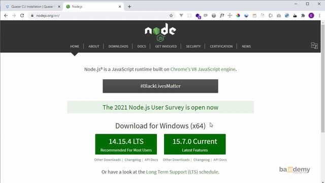 Tutorial Quasar Framework #3 - Install Quasar смотреть онлайн