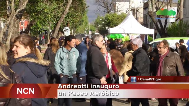 C5Tv - Andreotti inauguró un Paseo Aeróbico смотреть онлайн