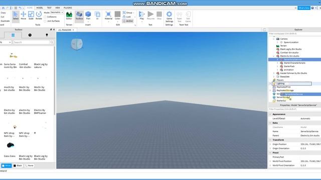 GIVEAWAY all Melee in Roblox Studio -Bin Studio- смотреть онлайн