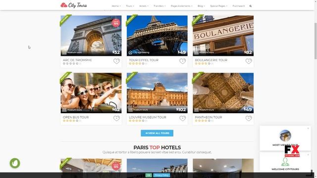 CityTours - Hotel and Tour Booking WordPress Theme Lucas Bert смотреть онлайн
