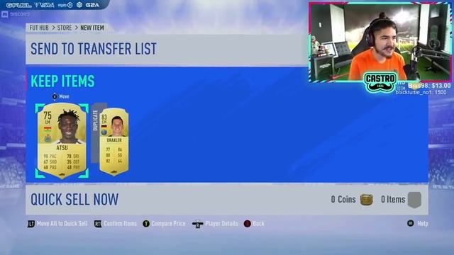 100 x 2 PLAYER PACKS! 91 RATED IN A PACK! FIFA 19 смотреть онлайн