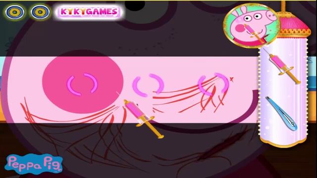 Peppa Pig Свинка Пеппа Уход за кожей лица - прохождение игры смотреть онлайн