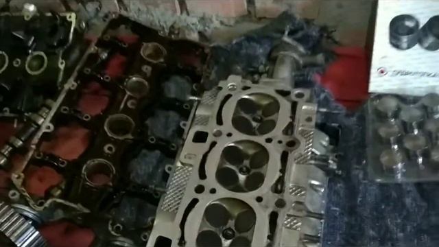 Ремонт двигателя ваз 21124 и головки блока цилиндров смотреть онлайн