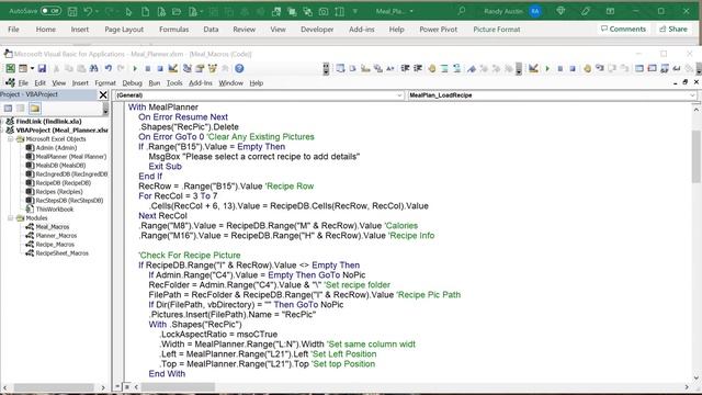 Learn How To Create This Incredible Monthly Meal Planner With Calorie Count In Excel [Free Download смотреть онлайн
