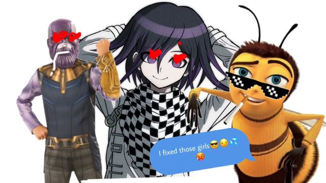 Barry Benson x Kokichi x Thanos 😏🤤🥵🙏🏻 смотреть онлайн