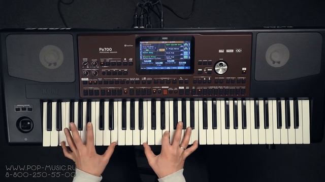 KORG Pa700 Музыкальная рабочая станция смотреть онлайн