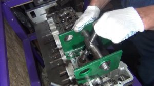 Универсальный цанговый упор для выпрессовки седел клапанов