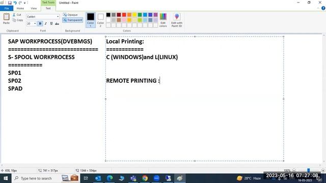 SAP BASIS - SPOOL(PRINTER ADMINISTRATION)