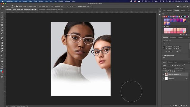 Photoshop Tutorial for Beginners 2022 | Adobe Photoshop Crash Course смотреть онлайн