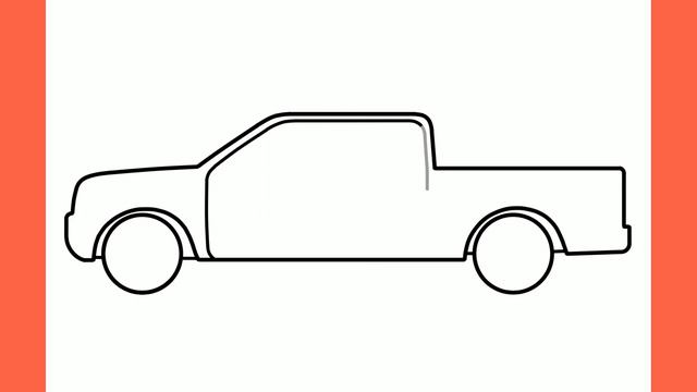 How to draw a POLICE CAR step by step / drawing police pickup easy смотреть онлайн
