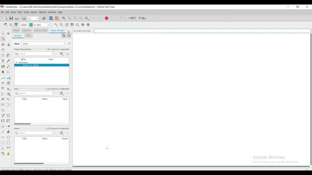 Installation of AutoDesk Eagle | EAGLE PCB design software | Setup & Install | Windows/MAC/Linux смотреть онлайн