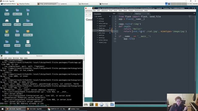 COMP1531 21T1 - 4.2 - Web - HTTP & Flask (Part 1) смотреть онлайн
