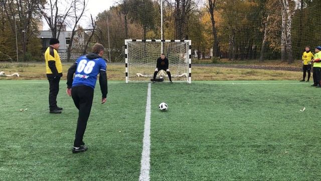 Серия послематчевых пенальти Ветеранского кубка 35+ "Атрон" 0-0 "Korwood 62" (4:3) 22.10.2023 смотреть онлайн