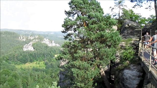Отпуск в Германии. Саксонская Швейцария. Бастай смотреть онлайн