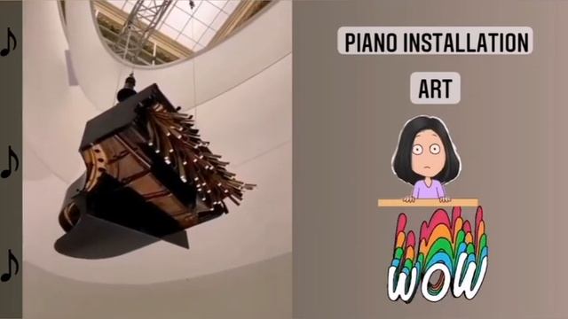 Piano Installation Art, Piano Gif, Piano Impacto,Piano Art,Piano Cartoon смотреть онлайн