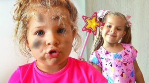 Диана как ЗОЛУШКА! Diana as Cinderella Story for kids