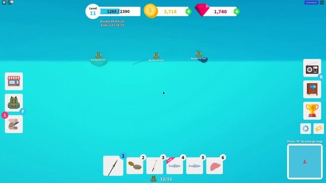 How to get started with Fishing Simulator, part 2. Level 10-25. смотреть онлайн