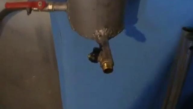 Самодельная печь на отработанном масле 8 9 кВт смотреть онлайн