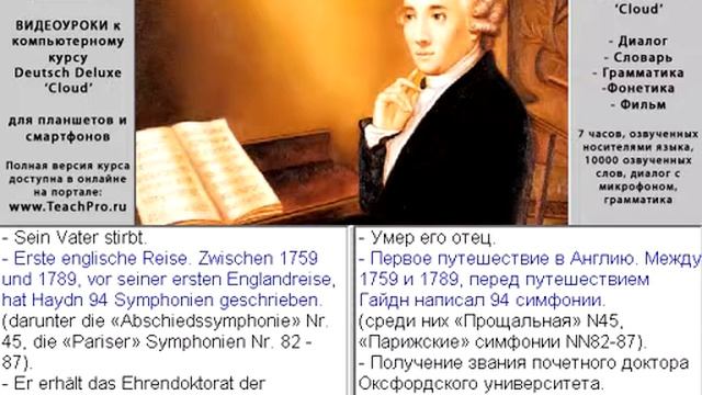 Музыканты 09 Биография Йозефа Гайдна смотреть онлайн