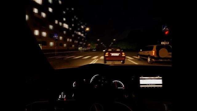 Mercedes-Benz S65 AMG/City car driving смотреть онлайн