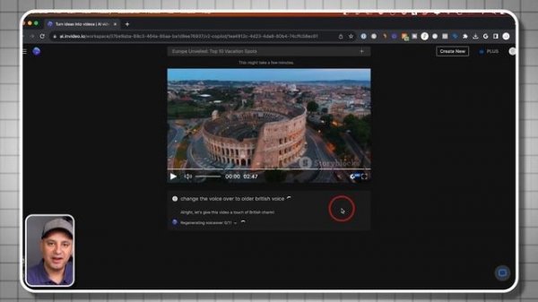 How to Create an Entire Video from a Single Text Prompt -  Invideo AI Tutorial