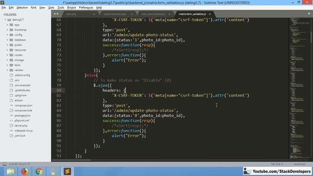 #26 Dating/Social Networking in Laravel 5.6 / 5.7 | Enable/Disable Users Photos from Admin Panel смотреть онлайн