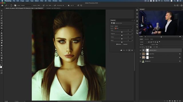 Крутая Цветокоррекция в Фотошопе | БРОНЗОВАЯ КОЖА смотреть онлайн