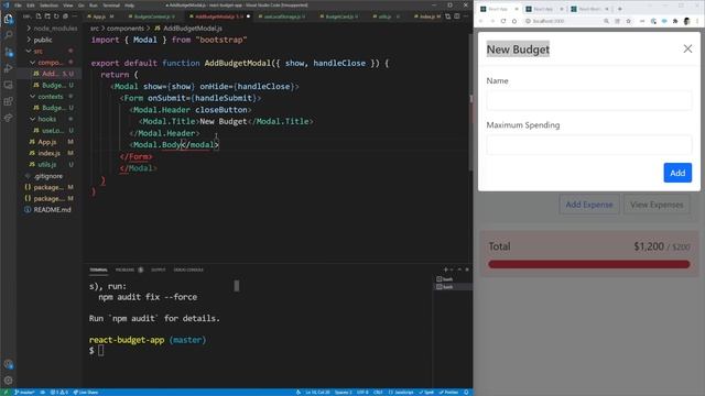 How To Create A Budget App With React смотреть онлайн