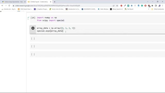 How to use Python Scipy Exponential | Python scipy exponential смотреть онлайн