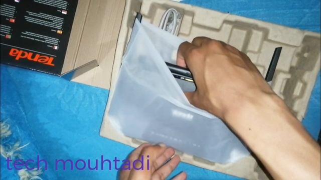 Unboxing router Tenda D 305 смотреть онлайн