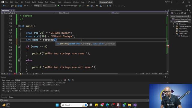 Some Useful String functions in C || In Hindi || By Vikash Shakya смотреть онлайн
