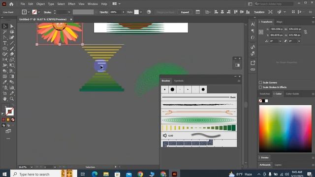 Adobe Illustrator basic Training Class-6// blend tools//Bangla Tutorials смотреть онлайн