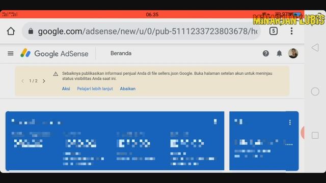 cara mengatasi informasi penjual di sellers.json google смотреть онлайн
