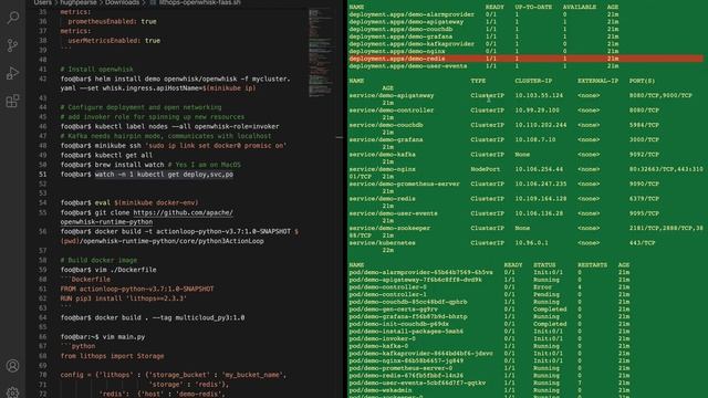 Ep [2] Apache OpenWhisk FaaS with Lithops multi-cloud library for Python 3.7 смотреть онлайн