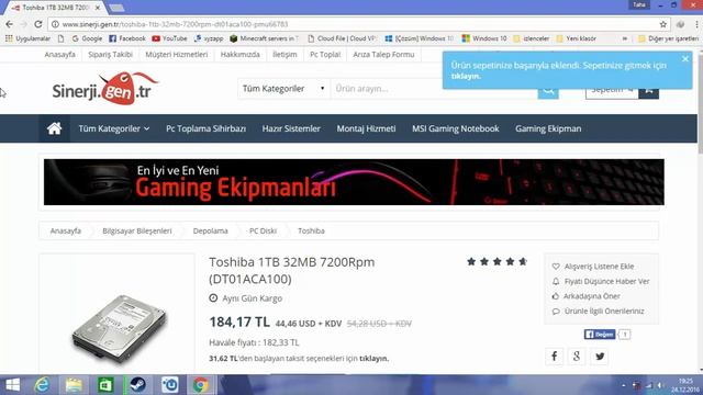 2700 TL Sistem Toplama Rehberi - Sinerji Bilgisayar смотреть онлайн