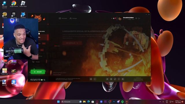 LOS 3 MEJORES CLIENTES de MINECRAFT no PREMIUM смотреть онлайн