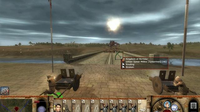 Ultimate ribault bridge defense - Medieval II Total War смотреть онлайн