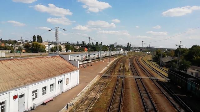 Двухэтажный поезд Анапа - Москва смотреть онлайн