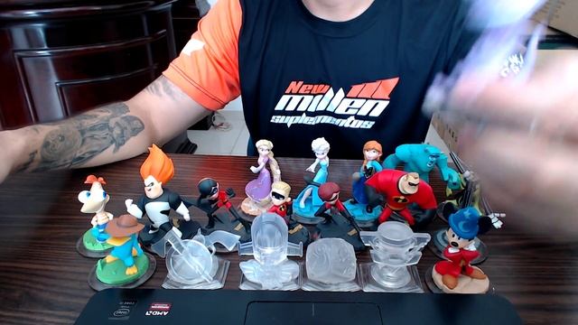 Coleção completa DISNEY INFINITY 1.0 !!! смотреть онлайн