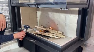 Каминная топка ДЕЛЬТА 1000 R и камин РОДОС 800 (ЭКОКАМИН)