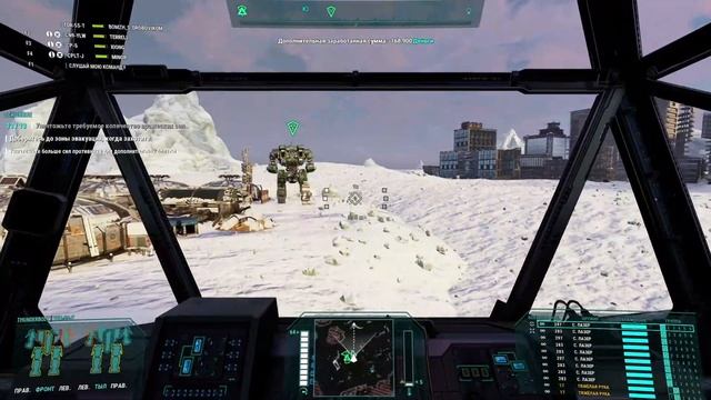 Mechwarrior 5 Mercenaries. Обзор меха Thunderbolt TDR-5S-T. Ходячее лазер шоу. смотреть онлайн