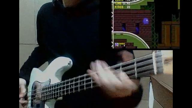 Sonic The Hedgehog (Sega Genesis/Megarive) - Star Light Zone Bass Cover смотреть онлайн