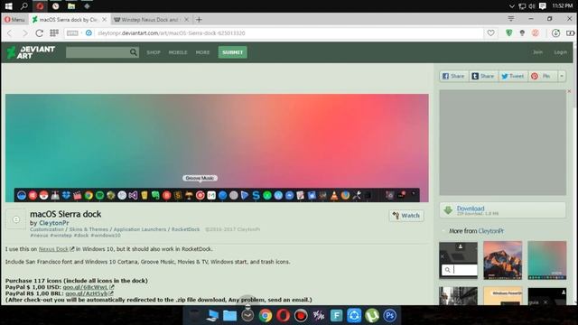 How To Get macOS Dock On Windows 10 | Easy Method смотреть онлайн