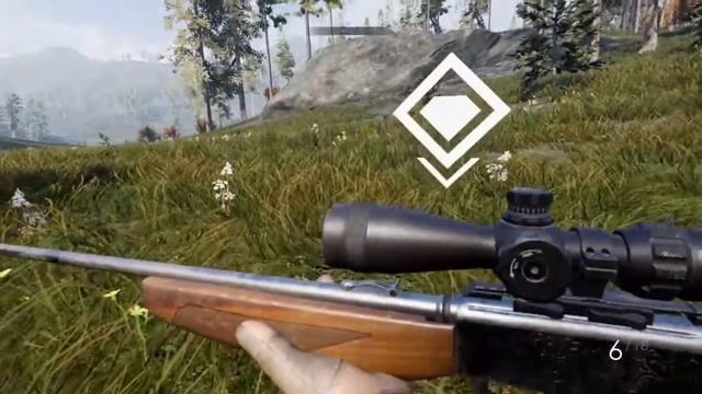 Hunting Simulator Just Like A Rabbit But Bigger Ps4 Gameplay смотреть онлайн