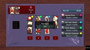 YAKUZA 3 Remastered - Playthough Oicho-kabu Minigame Clear